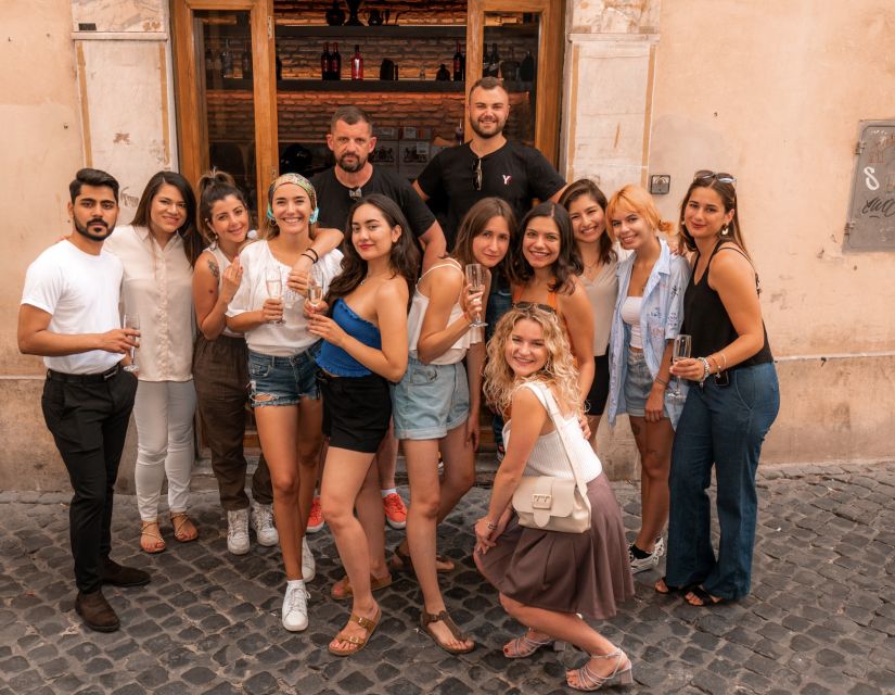 Rome: Forbidden History Walking Tour & Pub Crawl with Drinks - Priority Service That Saves Time (and Keeps the Night Fun)