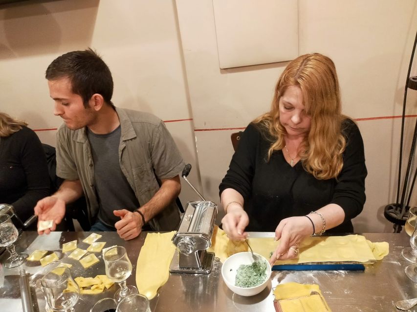 Rome: Fresh Pasta and Tiramisu Making Class with Fine Wine - Making Roman Fettuccine: Dough Control That Actually Transfers to Home