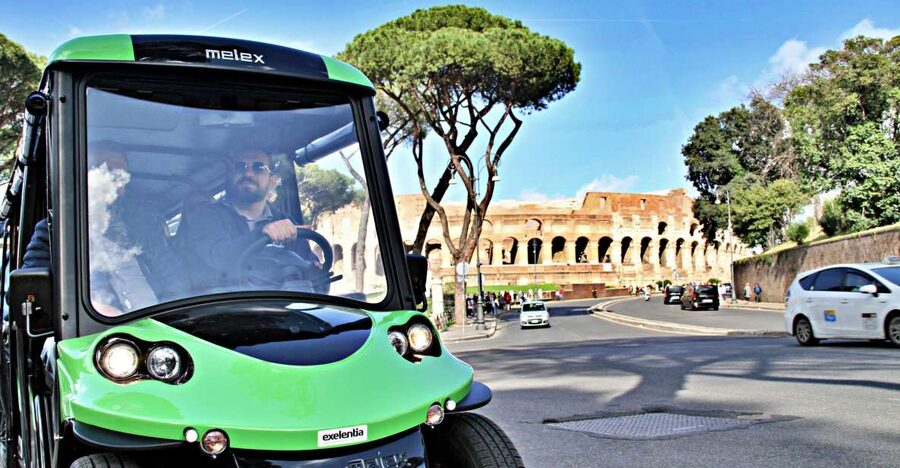 Rome: Golf Cart Tour with Artisanal Gelato Tasting - Key highlights you should care about