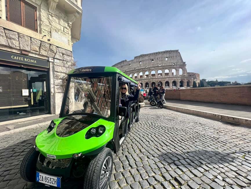 Rome: Golf Cart Tour with Artisanal Gelato Tasting - Why a Rome golf cart tour works so well for first-time days