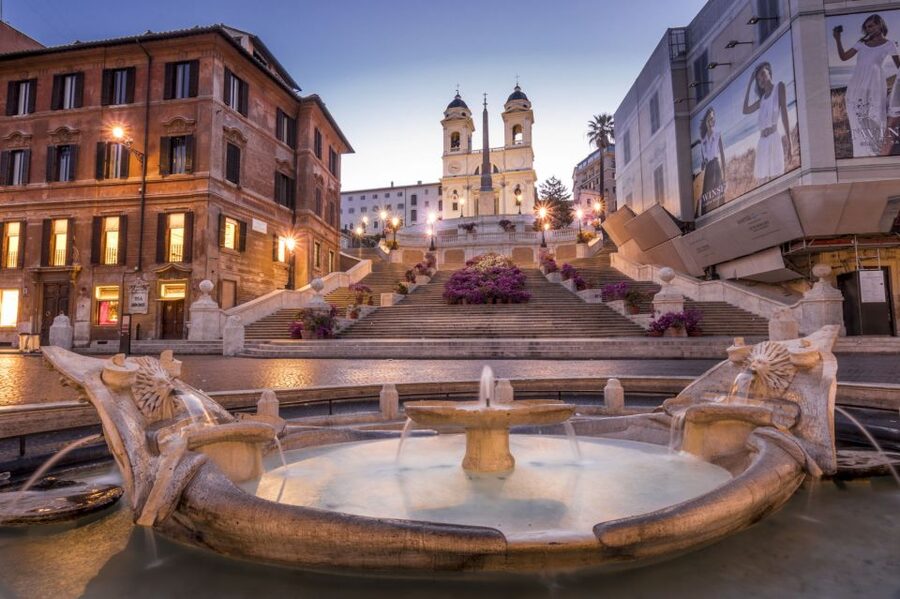 Rome: Guided City Center Evening Sightseeing Walking Tour - Trevi Fountain Coin Toss: The Main Attraction, With Better Context