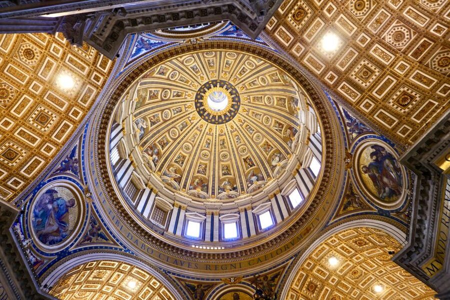 Rome: Guided Tour of St. Peter's Basilica with Dome Climb - Inside the Basilica: Marble, Ceilings, Pietà, and the 150-Year Rebuild