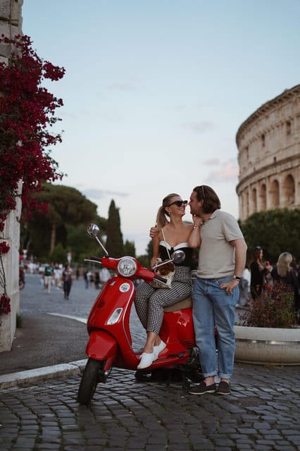 Rome: Guided Vespa Tour with Photo Stops - Giardino degli Aranci Break Time With Scenic Views for Photos