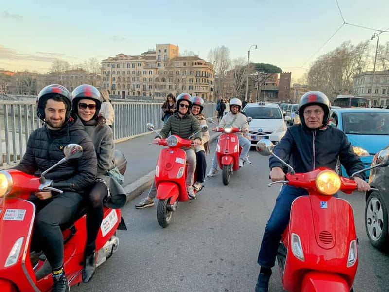 Rome: Guided Vespa Tour with Self-Drive or as a Passenger - Monti start near the Colosseum: the trip gets you oriented fast