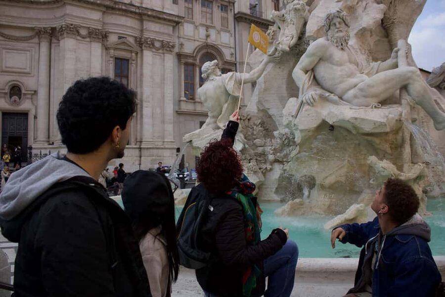 Rome: Guided Walking Tour in English or Spanish - Trevi Fountain: more than a selfie, it’s a guided lesson in meaning