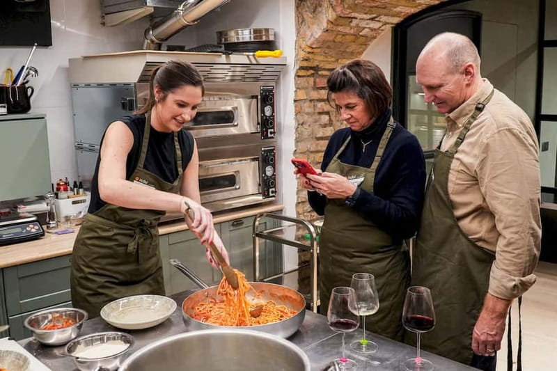 Rome: Hands-On Pasta & Tiramisu Class with Unlimited Wine - Ravioli Magic: Fill, Seal, Shape, and Boil Al Dente