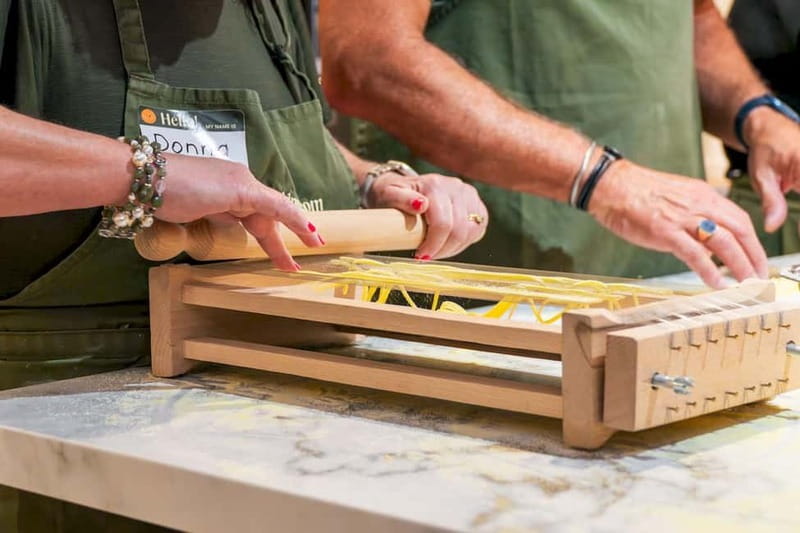 Rome: Hands-On Pasta & Tiramisu Class with Unlimited Wine - Mixing Flour and Eggs: The Real Start of Fresh Pasta