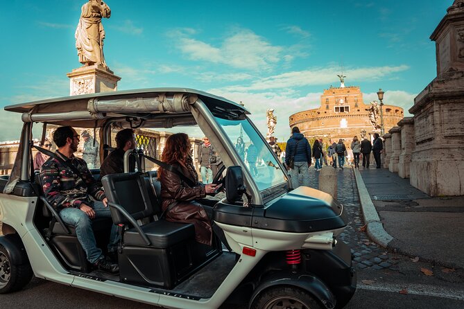 Rome Highlights by Golf Cart Private Tour - Colosseum and Palatine Hill: the big sights, seen right outside