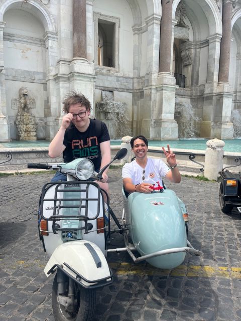 Rome: Highlights Vespa Sidecar Tour with Coffee and Gelato - Circus Maximus Pass-By to Trastevere Coffee and Gelato