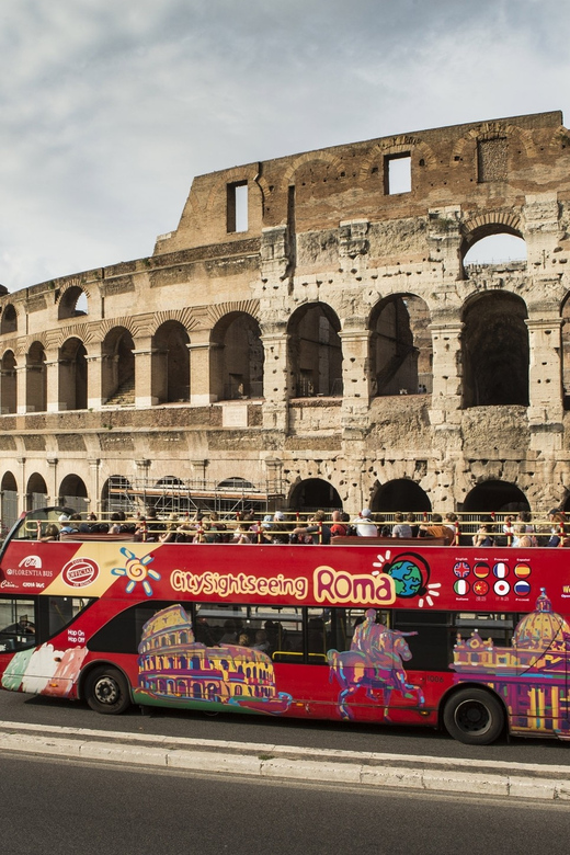 Rome: Hop-on Hop-off Bus Tour and Colosseum Experience - Key Points at a Glance