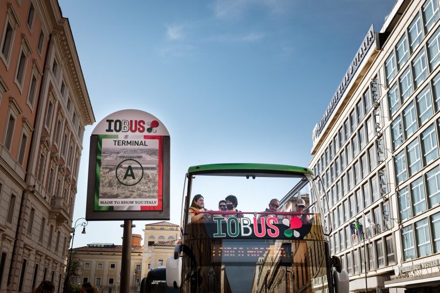 Rome: Hop-On Hop-Off Open-Top Bus City Tour - The route from Termini toward the Colosseum and Circus Maximus