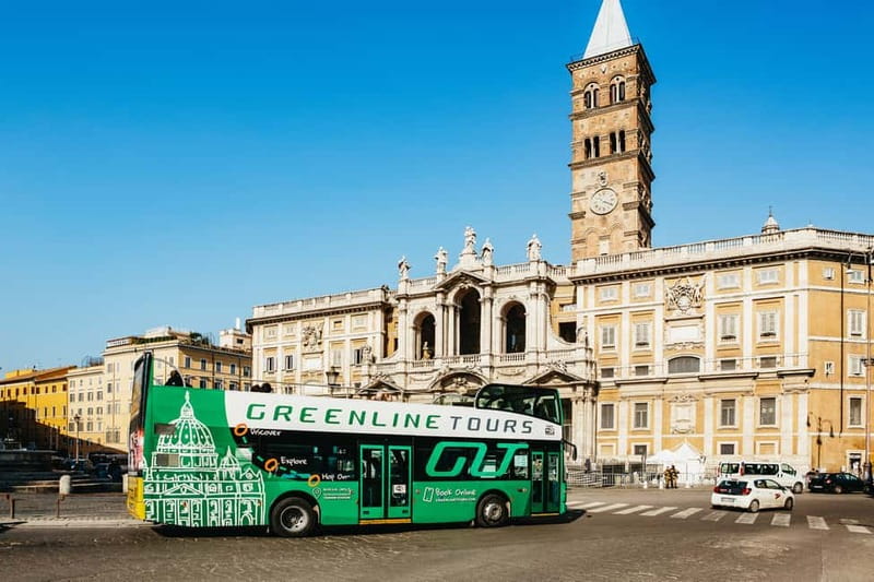 Rome:Hop-On Hop-Off Panoramic Open Bus Ticket 3 Circuits x 1 - Key things I’d bet you will care about