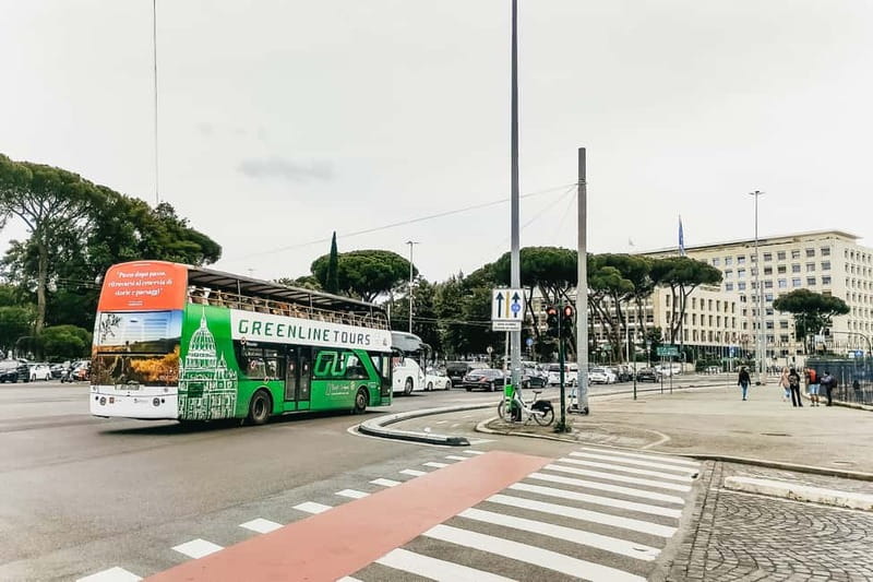 Rome:Hop-On Hop-Off Panoramic Open Bus Ticket 3 Circuits x 1 - Testaccio and Eataly: A Smart Pair for Food and Out-of-Center Rome