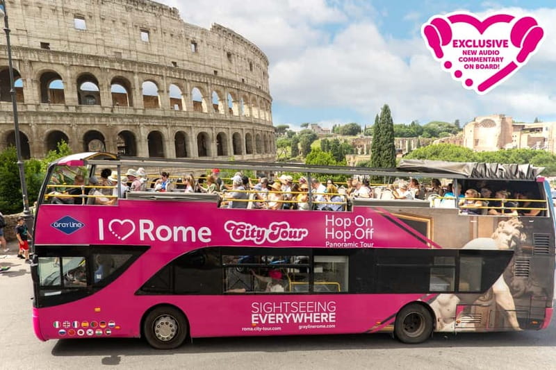 Rome: Hop-on Hop-off Sightseeing Bus Tour with Audioguide - Key Points to Know Before You Ride