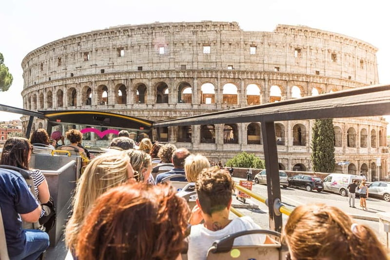 Rome: Hop-on Hop-off Sightseeing Bus Tour with Audioguide - Rome Hop-on Hop-off Bus: Why This Is a Solid First-Day Plan