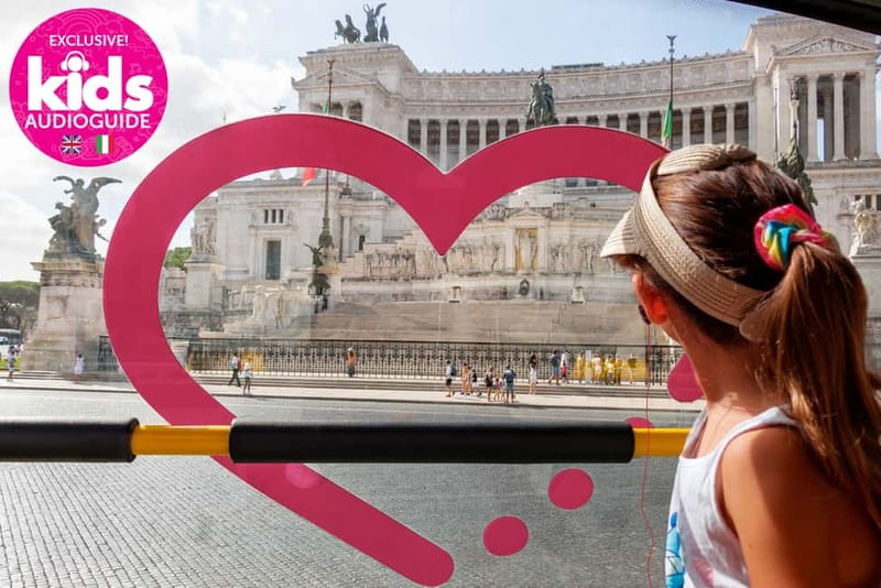 Rome: Hop-on Hop-off Sightseeing Bus Tour with Audioguide - The Bus Experience: Comfort, Views, and Audio Headsets
