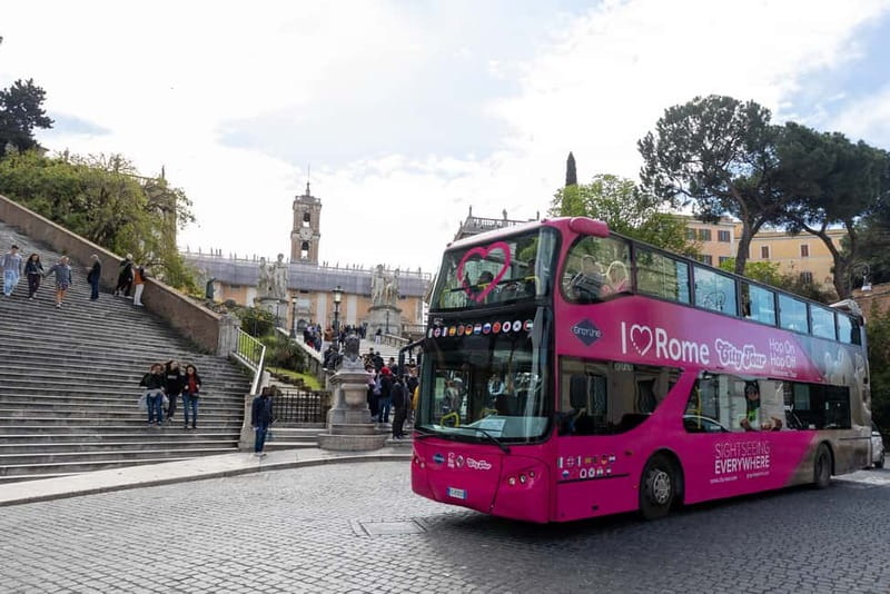 Rome: Hop-on Hop-off Sightseeing Bus Tour with Audioguide - Route Coverage: Stops That Match Rome’s Biggest “Wow” Moments