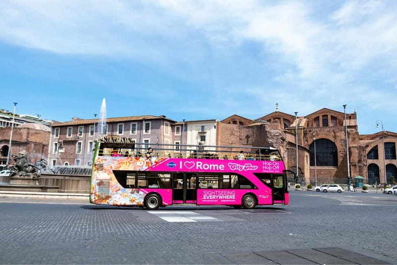 Rome: Hop-on Hop-off Sightseeing Bus Tour with Audioguide - Timing That Helps: Operating Hours and Last Bus Reality