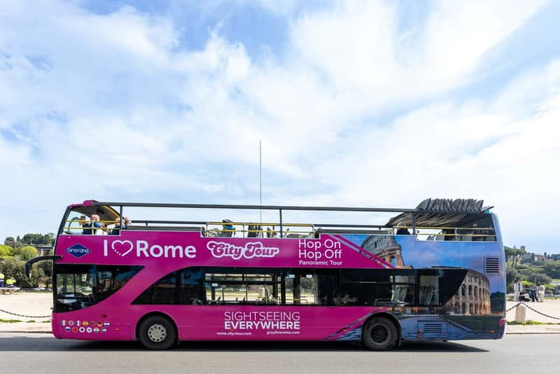 Rome: Hop-on Hop-off Sightseeing Bus Tour with Audioguide - Getting On and Off Smoothly: How to Avoid the Usual Friction