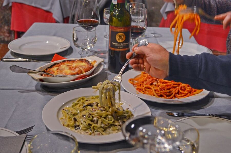 Rome: Jewish Ghetto & Campo de Fiori by Night Food Wine Tour - The Ghetto Streets to Campo de’ Fiori: Food Stops With Medieval Atmosphere