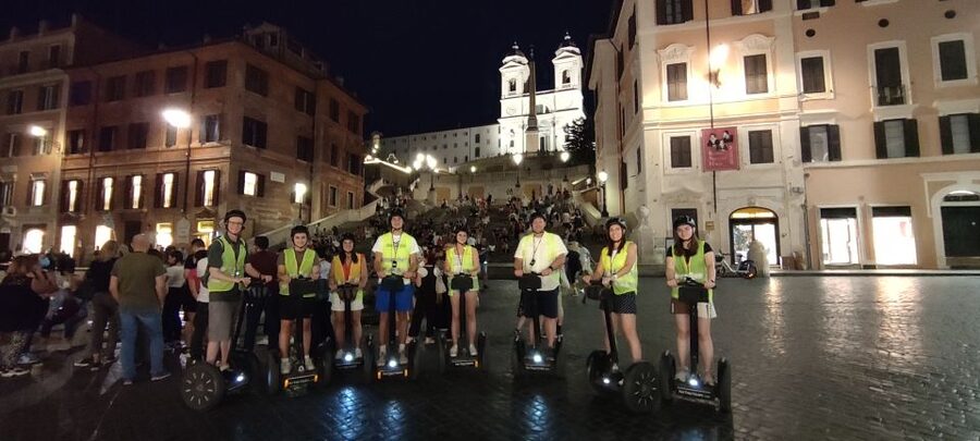 Rome: Night Segway Tour - Piazza Venezia and the Spanish Steps: The “Postcard” Duo