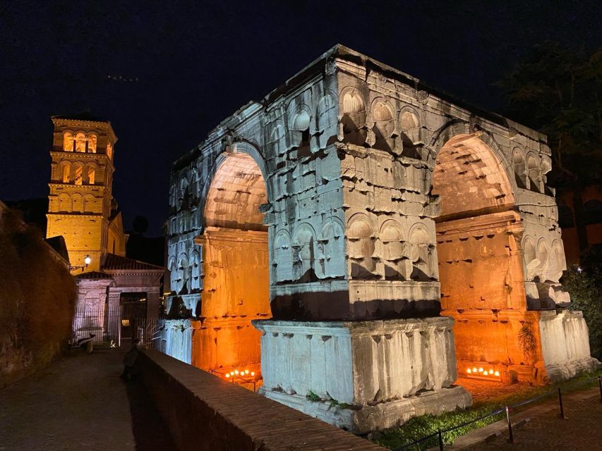 Rome: Night Tour by Golf Cart with Italian Dinner and Gelato - Gelato After Dark: What to Expect From the Finish