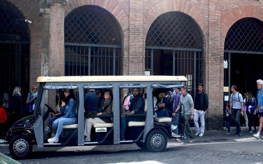 Rome: Night Tour of the City by Golf Cart (Private option) - Private pickup, slick carts, and how comfortable this really is