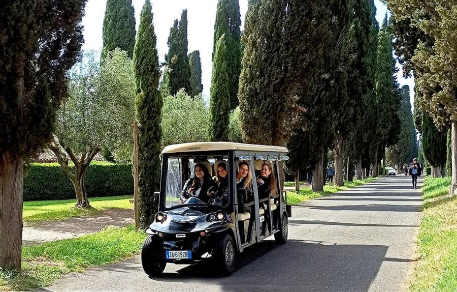 Rome: Official Catacombs Guided Tour with Golf Cart Shuttle - St. Callixtus Catacombs Guided Visit, 40 Minutes Underground