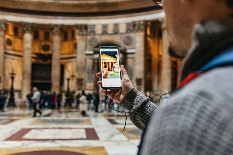 Rome: Pantheon Fast-Track Ticket and Official Audio Guide - Where You Pick Up the Tickets (OhMyGuide in Rome)