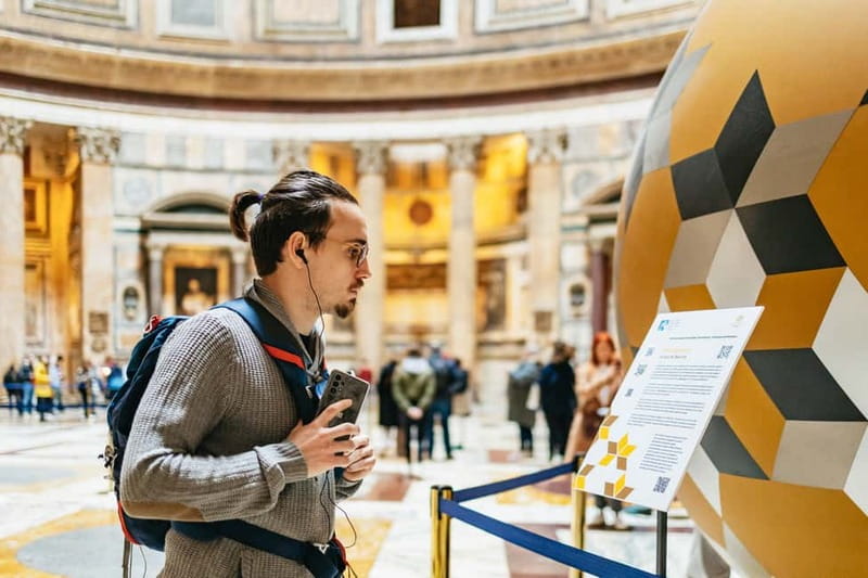Rome: Pantheon Fast-Track Ticket and Official Audio Guide - Inside the Pantheon: Dome Geometry and the Oculus as a Sundial
