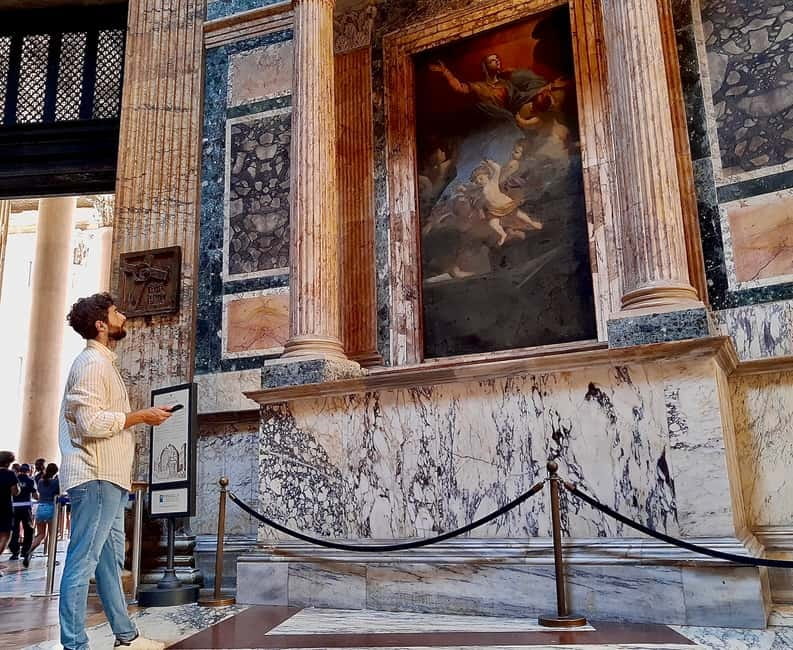 Rome: Pantheon Priority Entry Ticket & Audio Guide App - Where you start: Piazza della Rotonda and what to do first