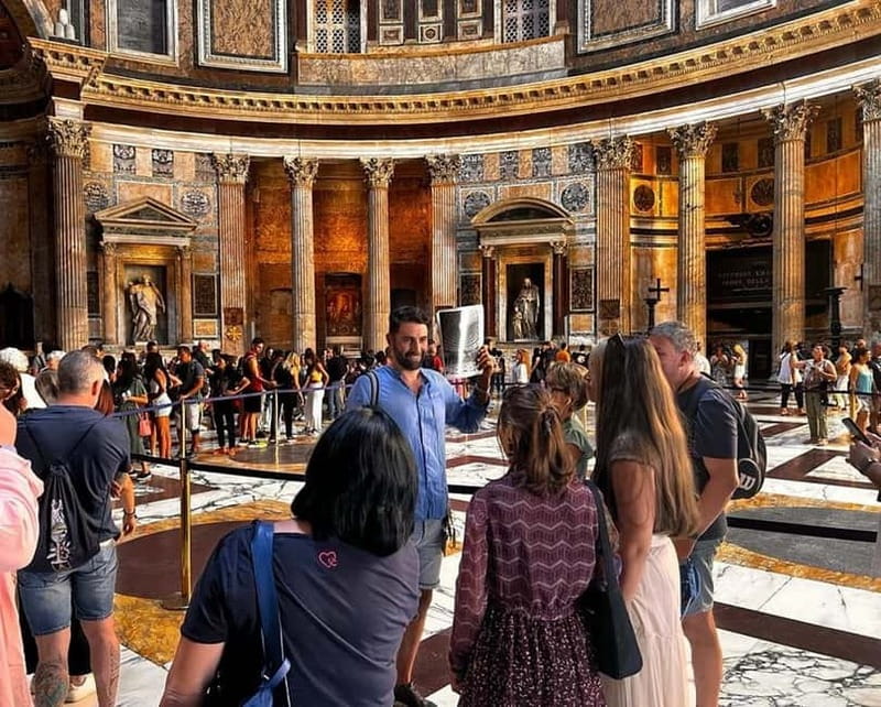 Rome: Pantheon Small-Group Guided Tour with Entry Ticket - Key highlights at a glance