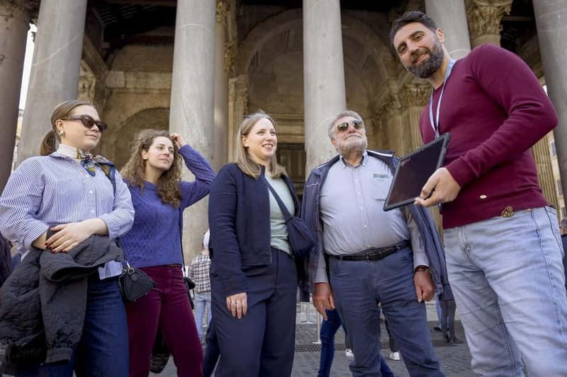Rome: Pantheon Small-Group Guided Tour with Entry Ticket - Itinerary flow: what happens at each stage