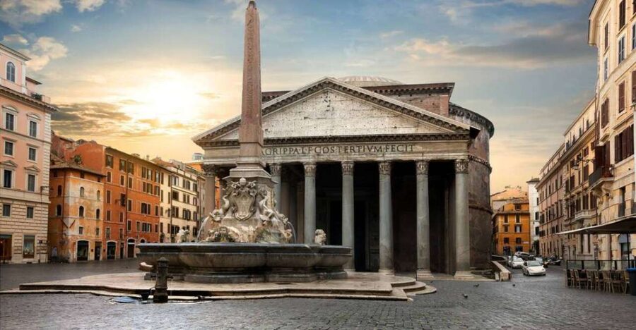 Rome: Pantheon Timeless Marvel Guided Tour with Entry Ticket - Inside the Pantheon: oculus light, golden stars, and what to notice