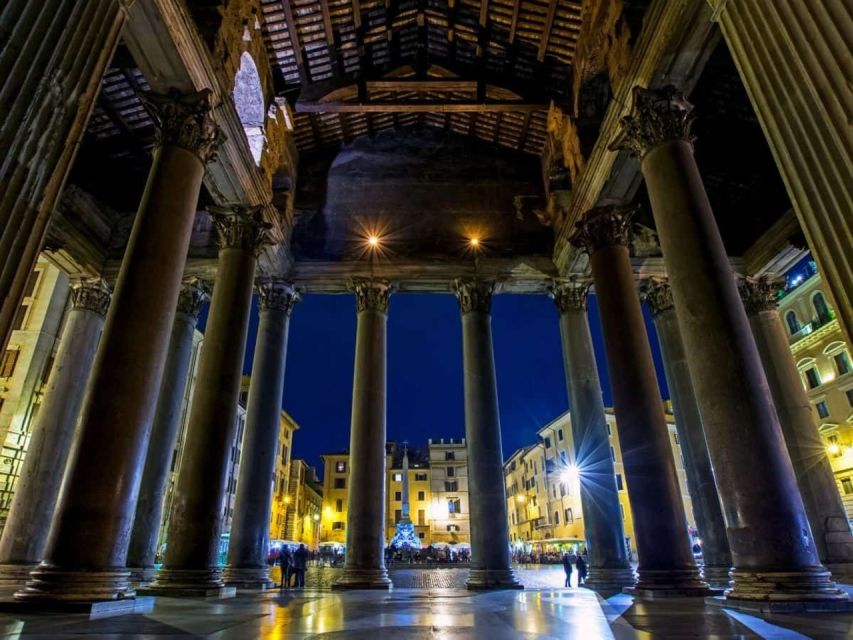 Rome: Pantheon Timeless Marvel Guided Tour with Entry Ticket - The outside preview: columns, the dome, and the big wow moment