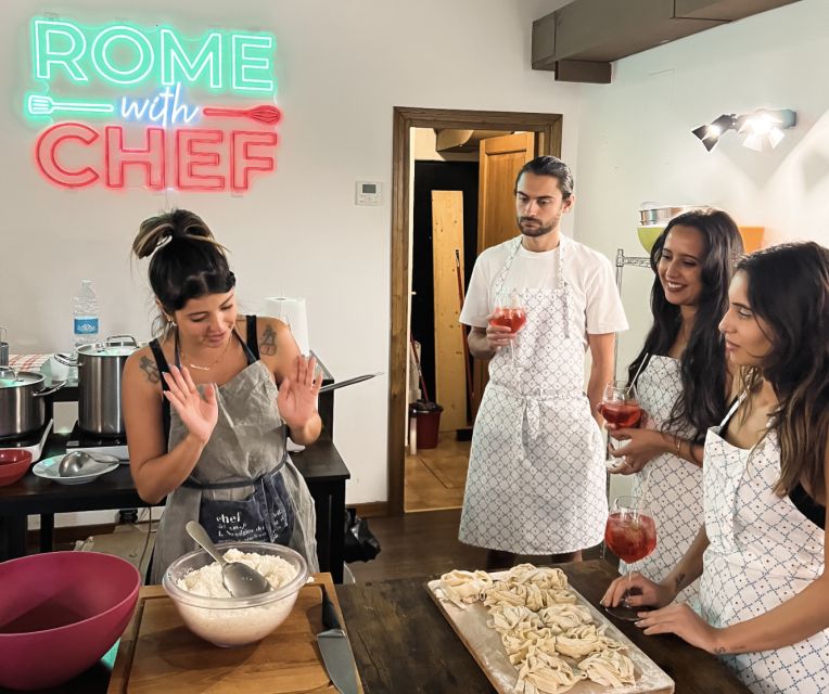 Rome: Pasta Cooking Class with Spritz Cocktails - Logistics That Matter: Location, Timing, and Your Night Plan