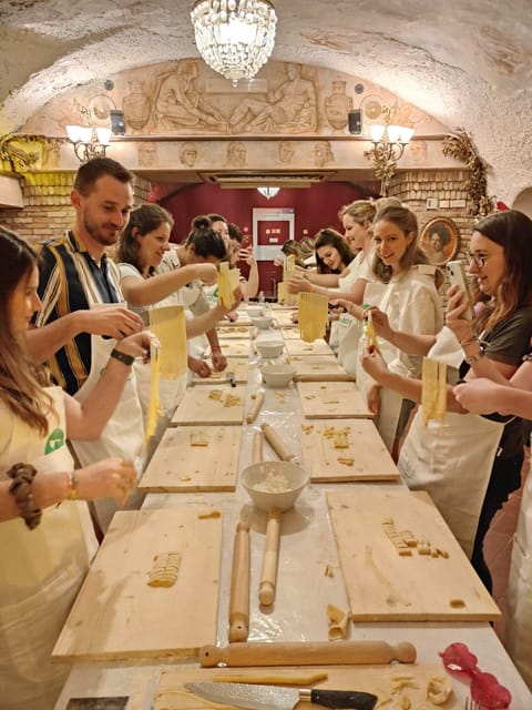 Rome: Pasta & Tiramisu Cooking Class near the Spanish Steps - Inside Trattoria Amici, a 17th-Century Setting With Original Wall Paintings