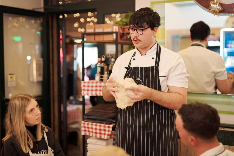Rome: Pizza and Tiramisu Cooking Class in Piazza Navona - Eating Your Creations: Wine or Beer and a Real Sit-Down Moment