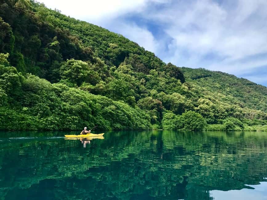 Rome: Popes' Lake, Kayak Tour with Swimming & Roman Pizza - Rome, Lake Albano, and the Papal-Lake Setting
