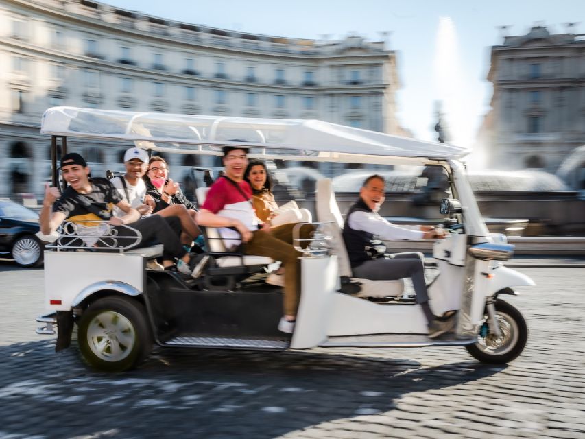 Rome: Private City Tour by Electric Tuk Tuk - Rome at Speed, Without Beating Your Feet