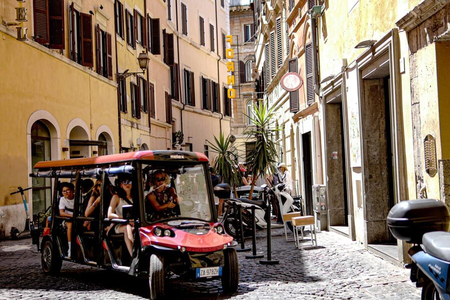 Rome: Private Customizable 3-Hour Golf Cart City Tour - Spanish Steps: photo time with less stress