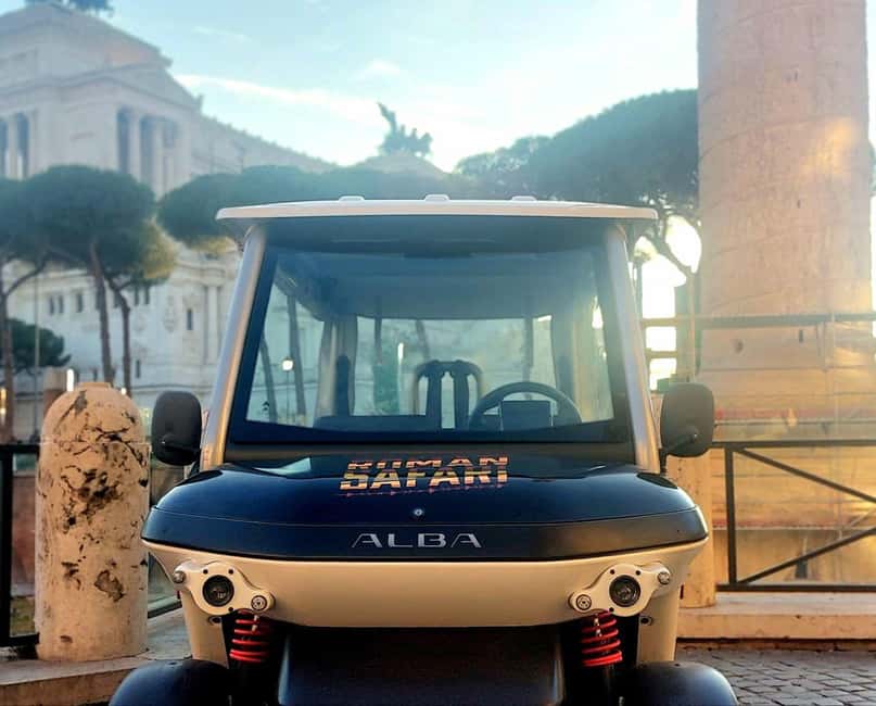 Rome: Private Golf Cart tour with a Local Guide - Electric golf cart in Rome: why it actually makes sense
