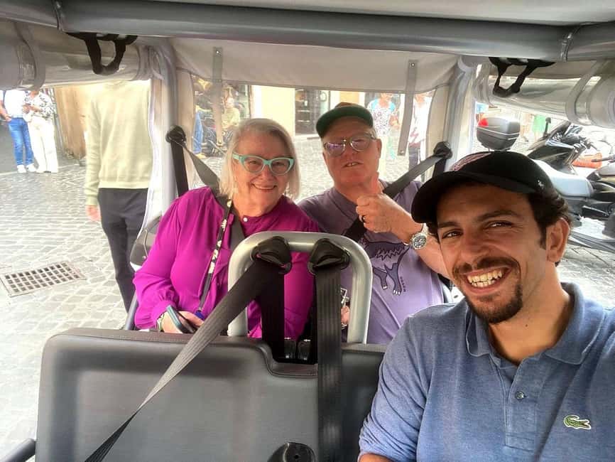 Rome: Private Golf Cart tour with a Local Guide - Roman Forum: a photo stop that sets the scene