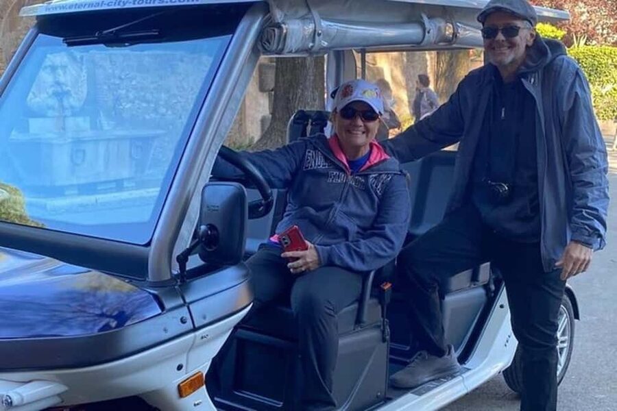 Rome: Private Golf Cart Tour with Artisanal Gelato Tasting - Colosseum Photo Moment, Plus a Smart Pace