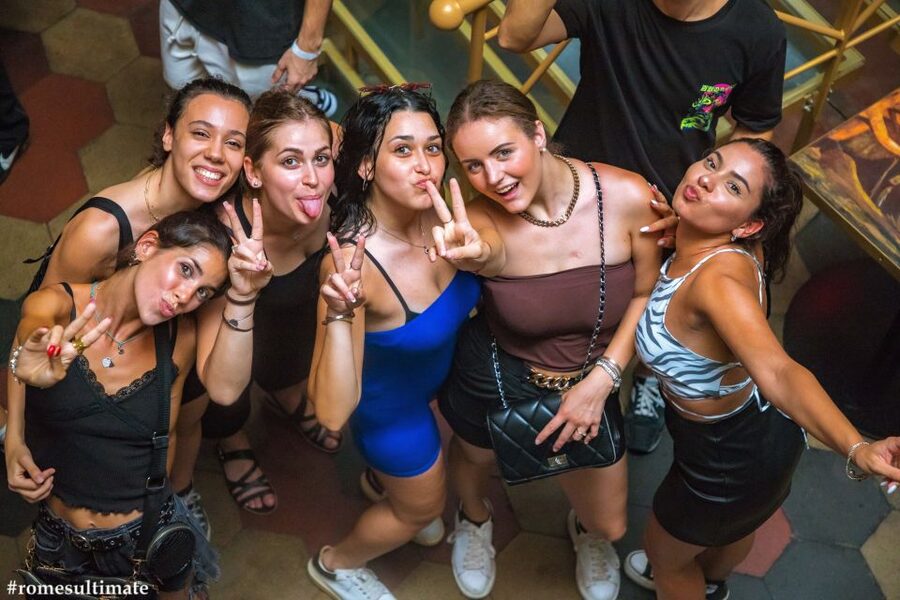 Rome: Pub Crawl and Ultimate Party with Open Bar and Pizza - The “Party Places” Portion: Karaoke and Club Energy (When Offered)