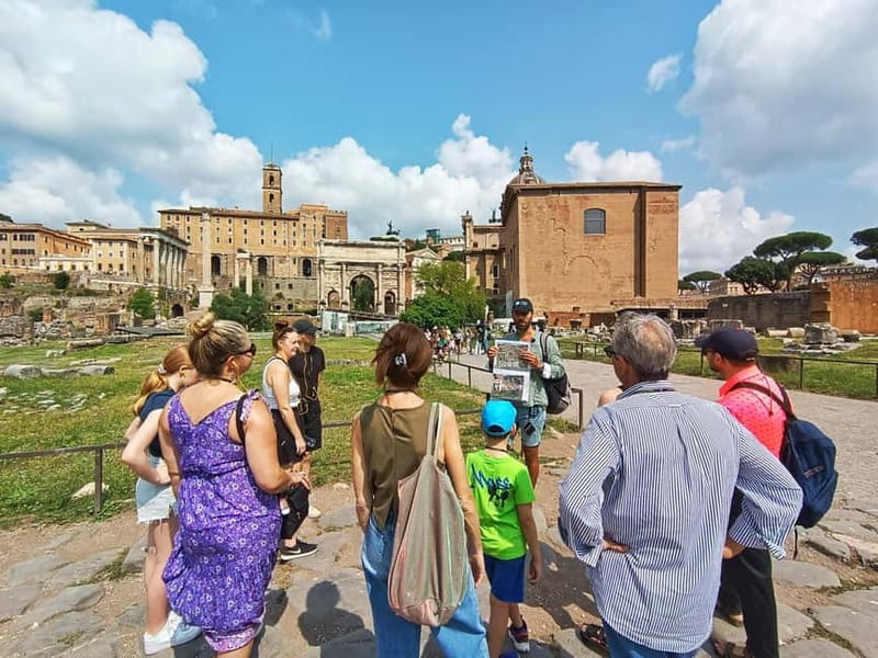 Rome: Roman Forum Myths and Legends Private Guided Tour - Practical matters you should not skip: ID, security, and packing light