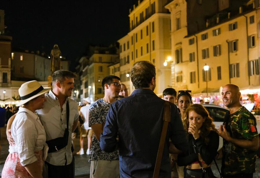 Rome: Small Group Rome's Dark Side - Ghosts & Legends Tour - Starting in Campo de’ Fiori at the Giordano Bruno Monument
