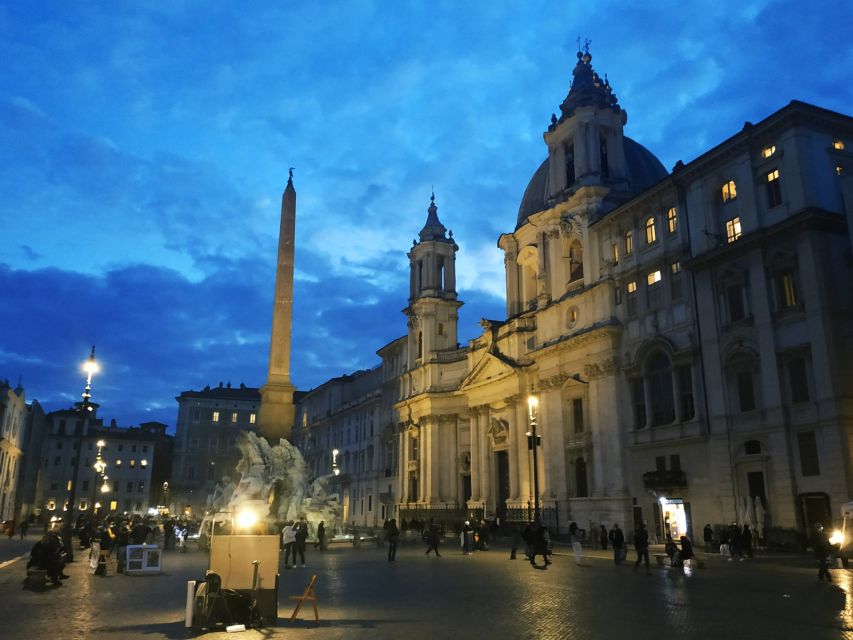 Rome: Spanish Steps, Trevi, Navona and Pantheon Sunset Tour - The 20-minute hidden gem stop: quieter stops add variety