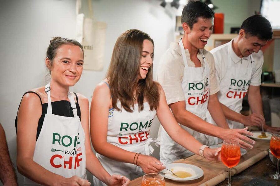 Rome: Spritz & Spaghetti Cooking Class - Key things to know before you go