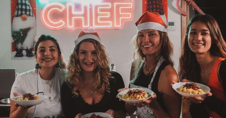 Rome: Spritz & Spaghetti Cooking Class - Carbonara or cacio e pepe, two sauces you can actually master